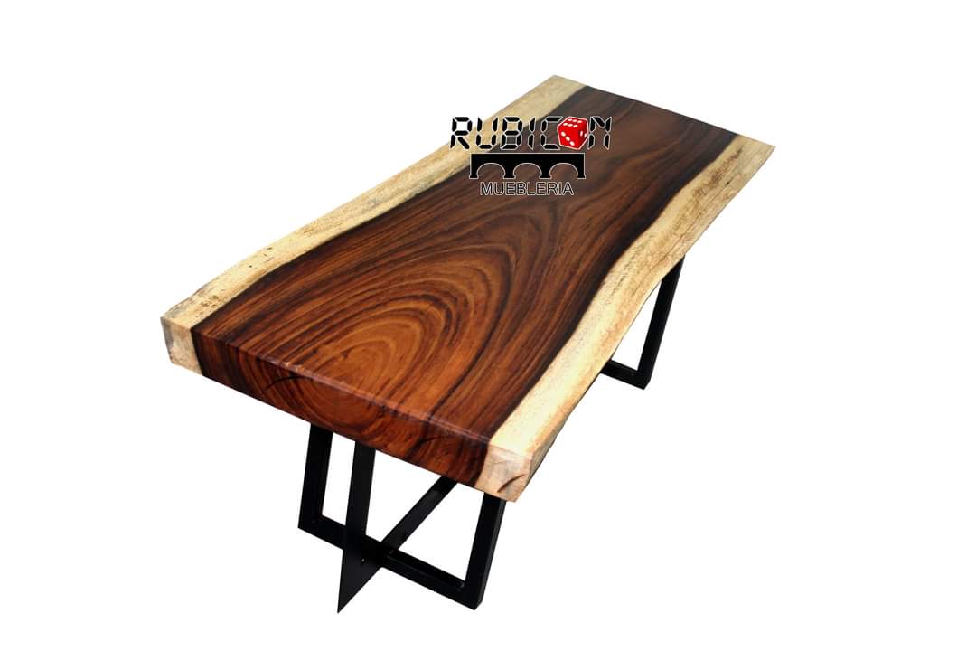 Tapa de madera sólida de parota para mesa o escritorio