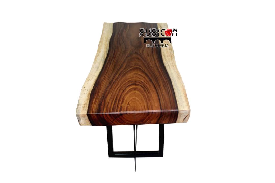 Tapa de madera sólida de parota para mesa o escritorio