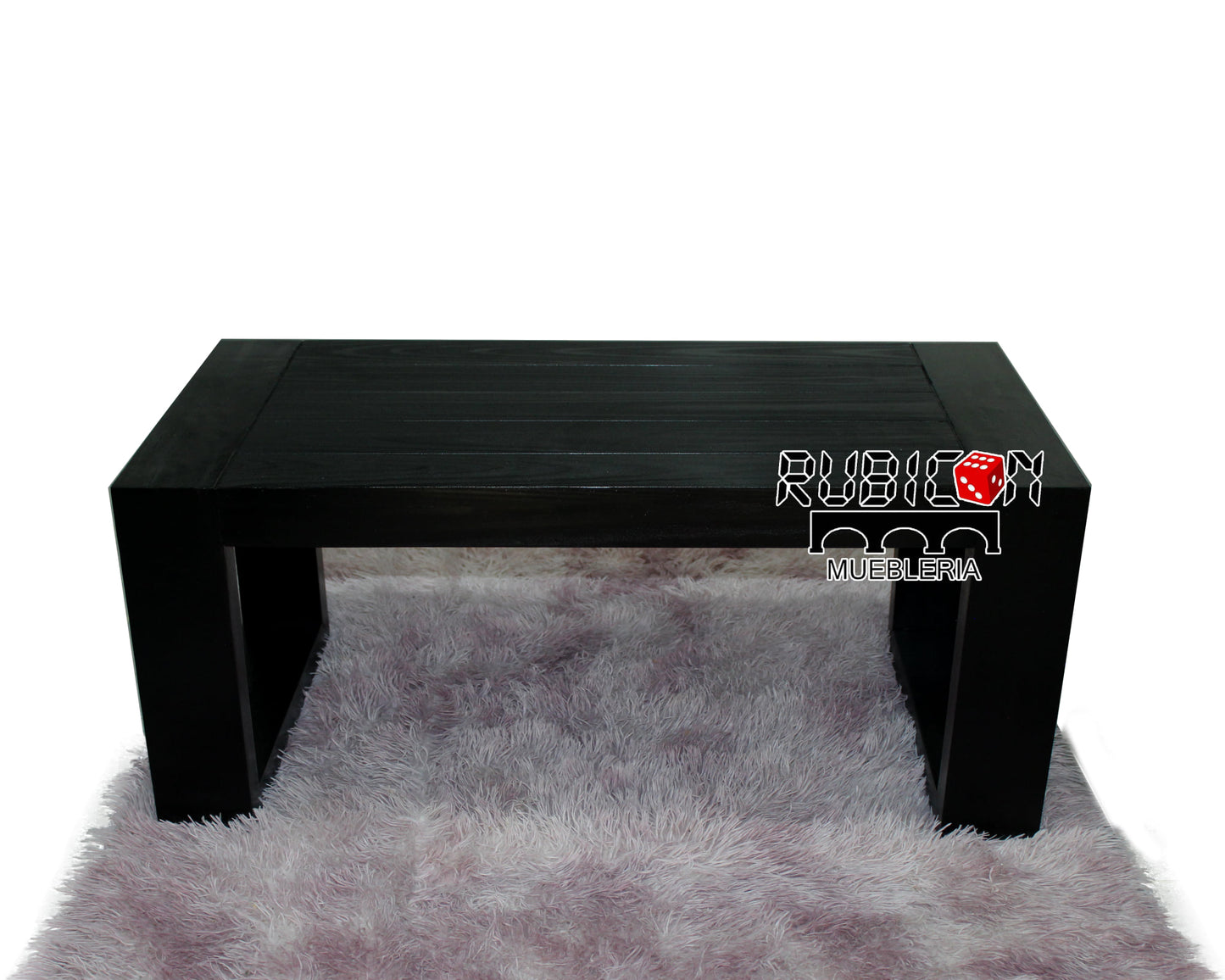 Mesa de centro de madera sólida de pino Mod. Midas