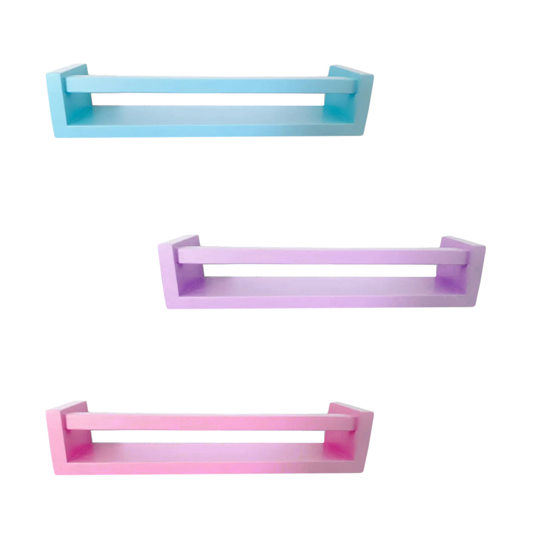REPISAS MONTESSORI DE MADERA ESTANTES FLOTANTES