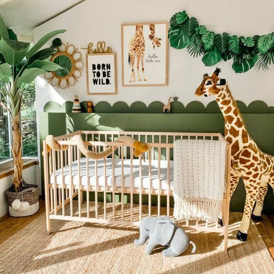 Cuna Montessori Convertible De Madera Cama infantil colecho mod. SAFARI