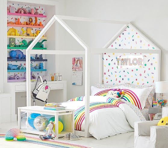 Cama casita Montessori de madera infantil Tipi + vendida
