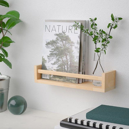 REPISAS DE MADERA ESTILO MONTESSORI ESTANTES FLOTANTES PORTA LIBROS 4pzas