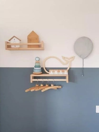 REPISAS DE MADERA ESTILO MONTESSORI ESTANTES FLOTANTES PORTA LIBROS 4pzas