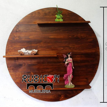 Repisa de madera decorativa estante flotante