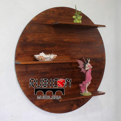 Repisa de madera decorativa estante flotante