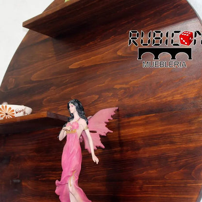 Repisa de madera decorativa estante flotante