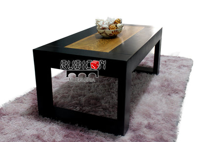 Mesa de centro de madera sólida de pino Mod. Midas