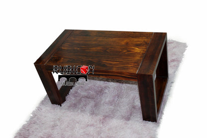 Mesa de centro de madera sólida de pino Mod. Midas