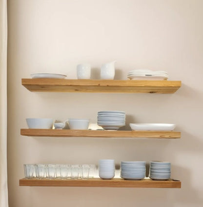 Set 3 Repisas Planas Flotantes 110*25*4 cm