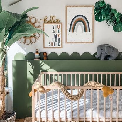 Cuna Montessori Convertible De Madera Cama infantil colecho mod. SAFARI