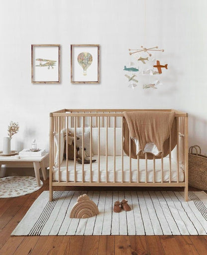 Cuna Montessori Convertible De Madera Cama infantil colecho mod. SAFARI