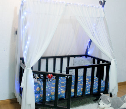 Pabellón para tipi casita de sueños mosquitero