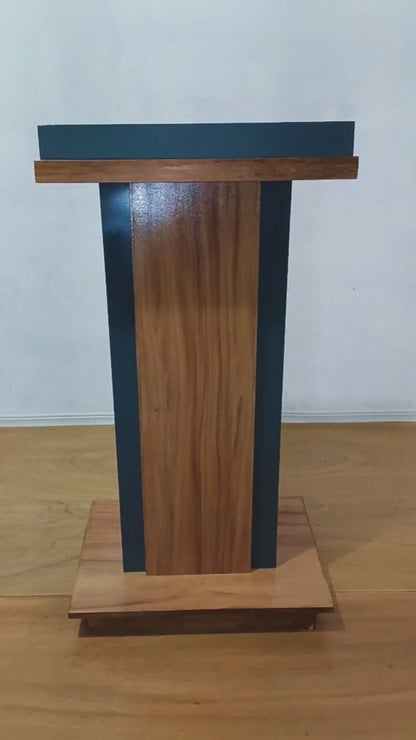 Atril Pódium Púlpito Para Conferencias Ambón con ruedas mod. Cicerón