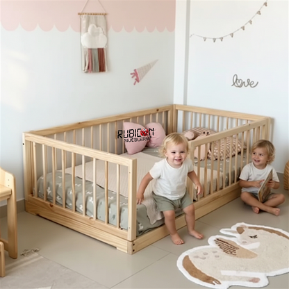 Cama Montessori Evolutiva crece con tu pequeño
